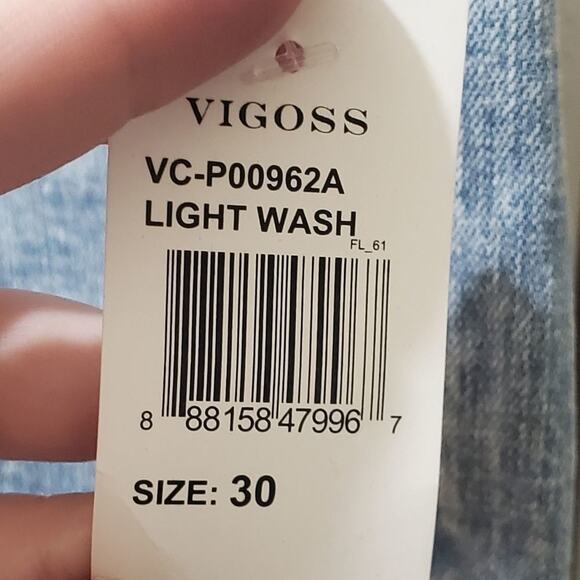 Vigoss Thompson Tomboy Destroyed Skinny Jeans 30‎ - Picture 8 of 10